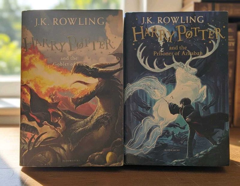 Harry Potter Books 3 - 4 by J.K. Rowling