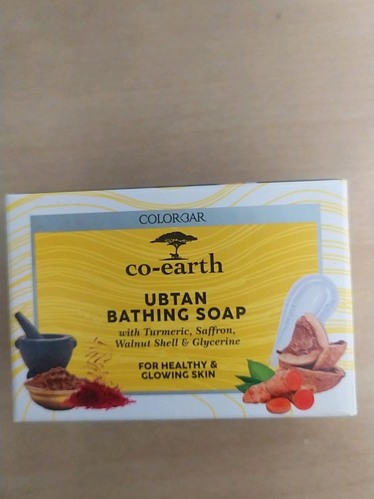 Colorbar Co-earth Ubtan Soap Brand New