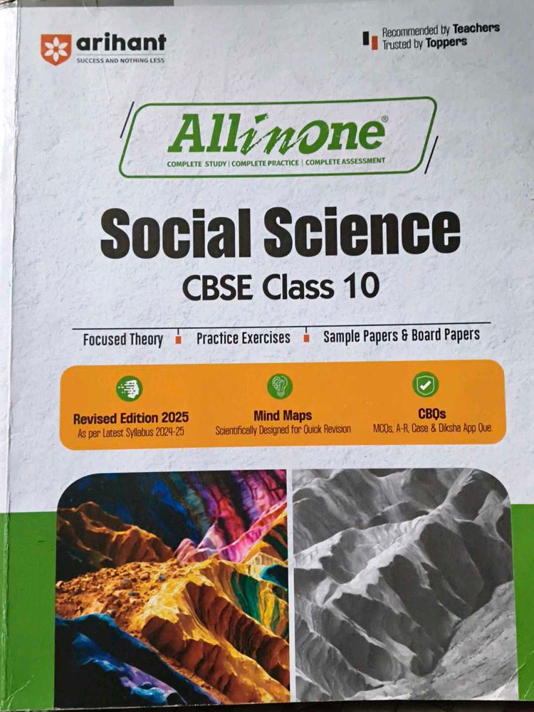 Arihant All In One Social Science CBSE Class 10