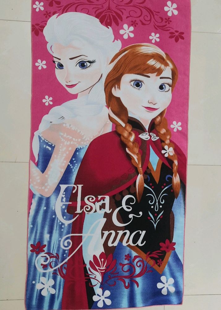 Elsa &amp; Anna Towel.