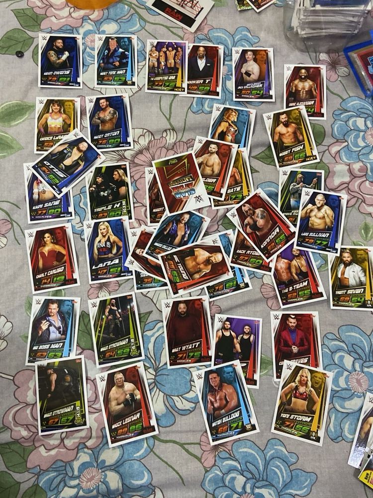 WWE Trading Cards Lot