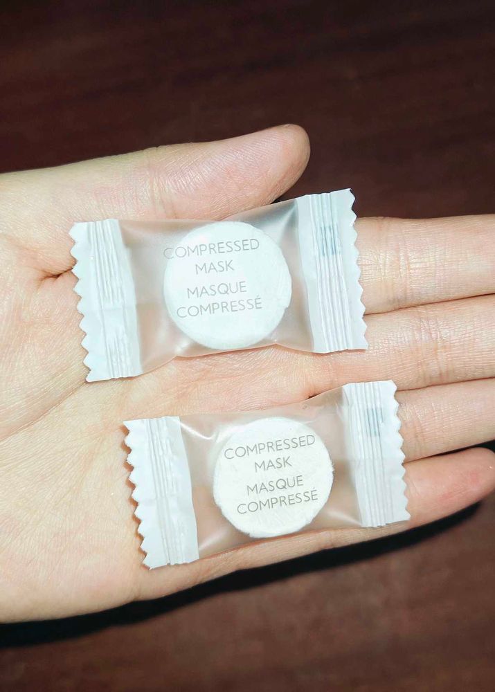 Compressed Mask Tablets