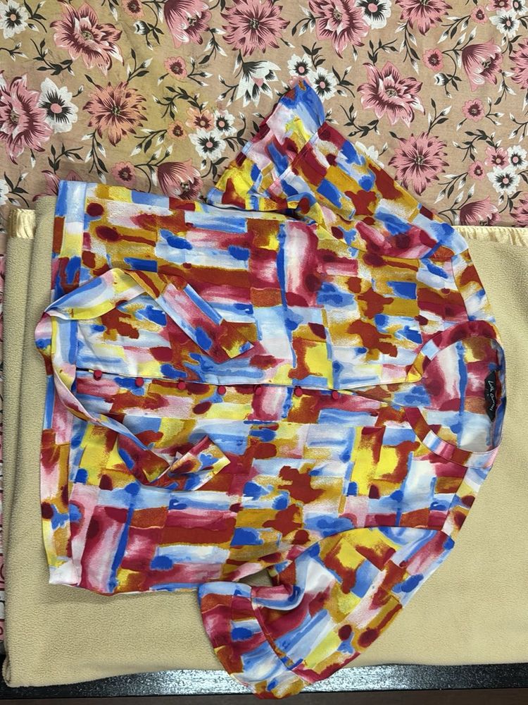 Multicolour Print Top
