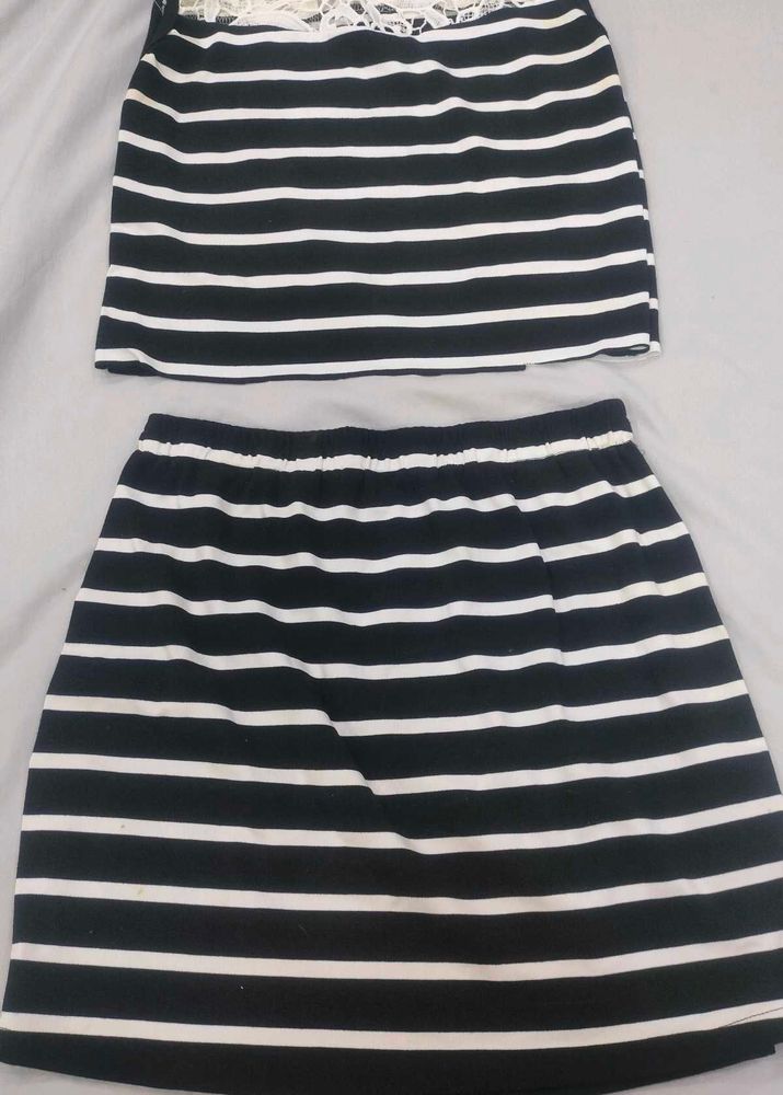 Stylish Straight Skirt Top