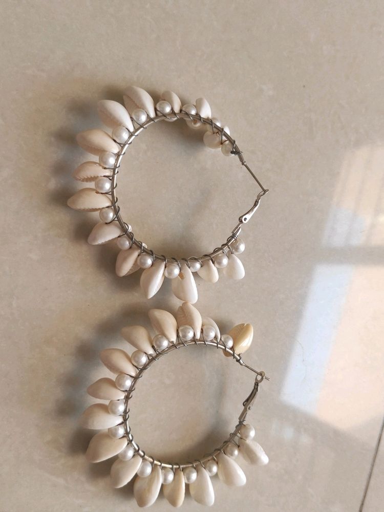 Kodi White Earrings, Price is Negotiable
