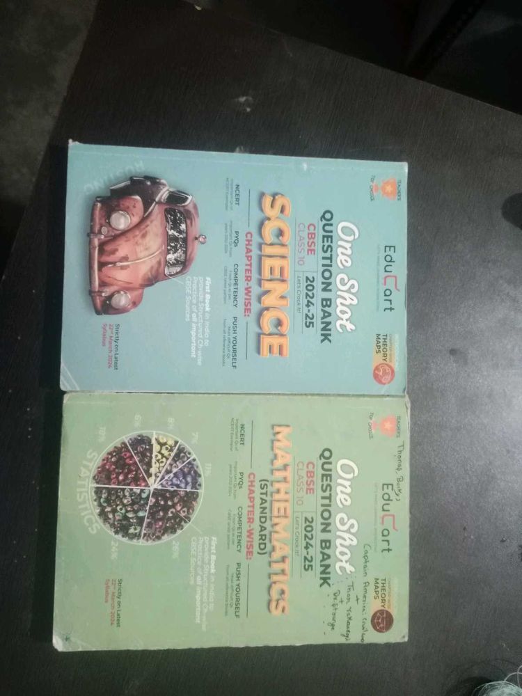 CBSE Class 10 Question Bank (2 Books)