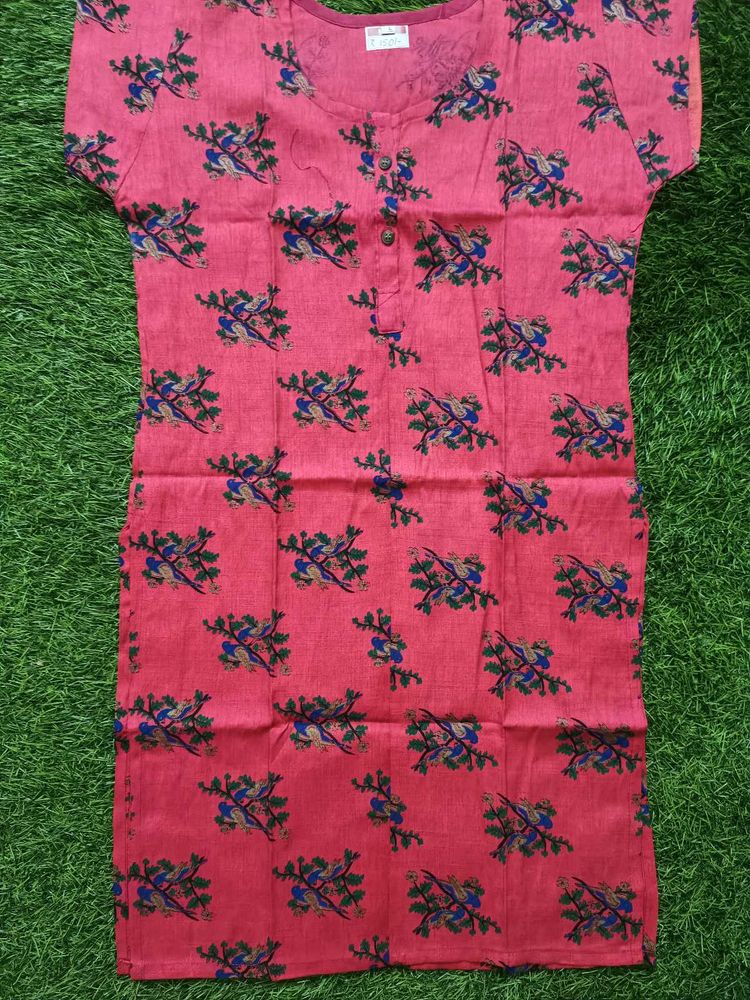 New Floral Print Kurti