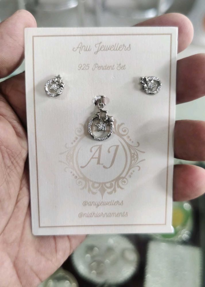 925 Pendant Set
