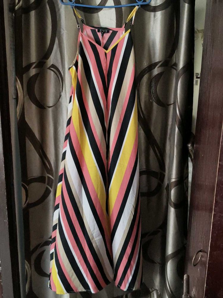 Striped Sleeveless Dress