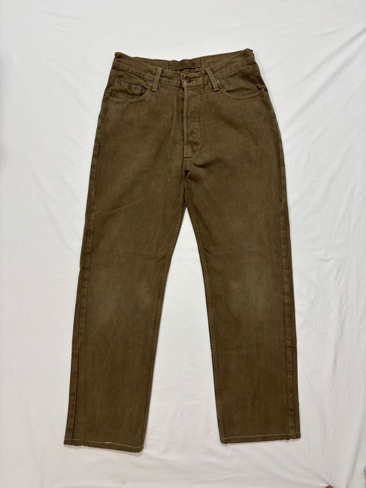 Brown Straight Leg Jeans