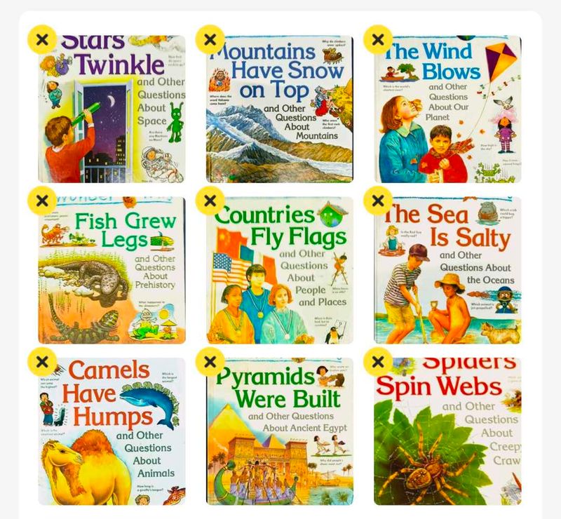 I Wonder Why Series Children Books 📚