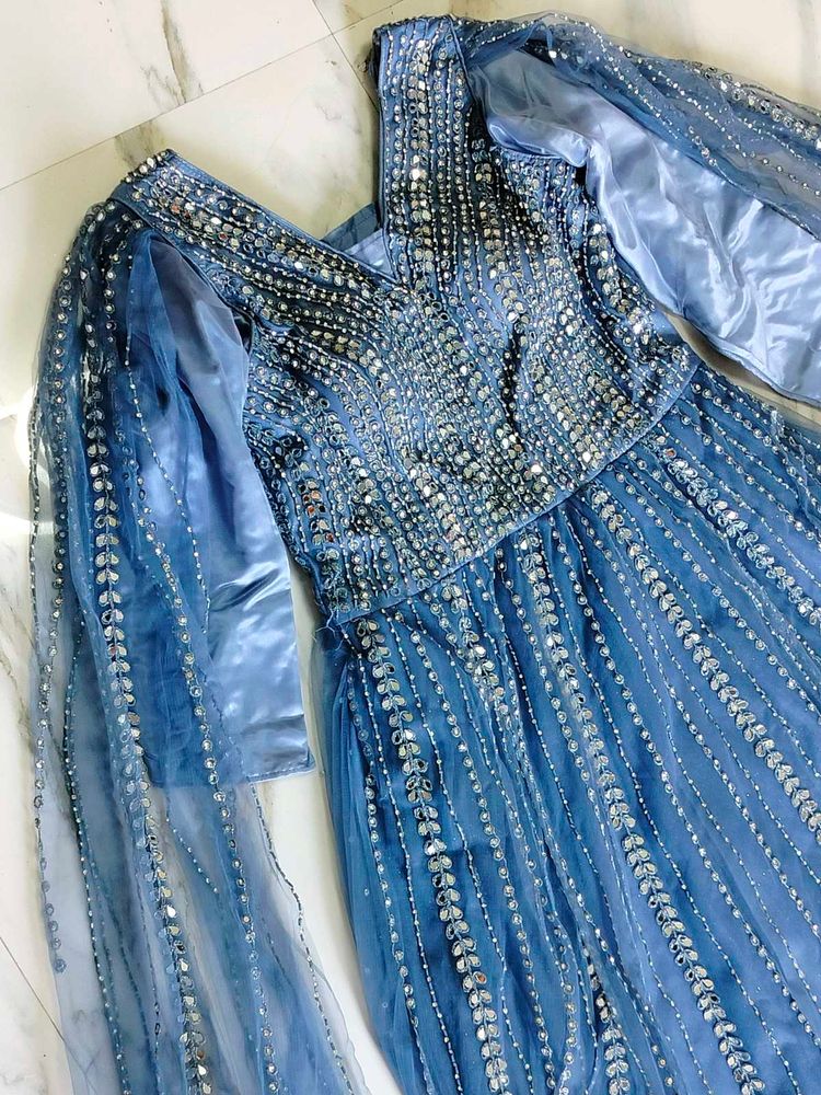 Wedding Gown Engagement Party Wear Festive