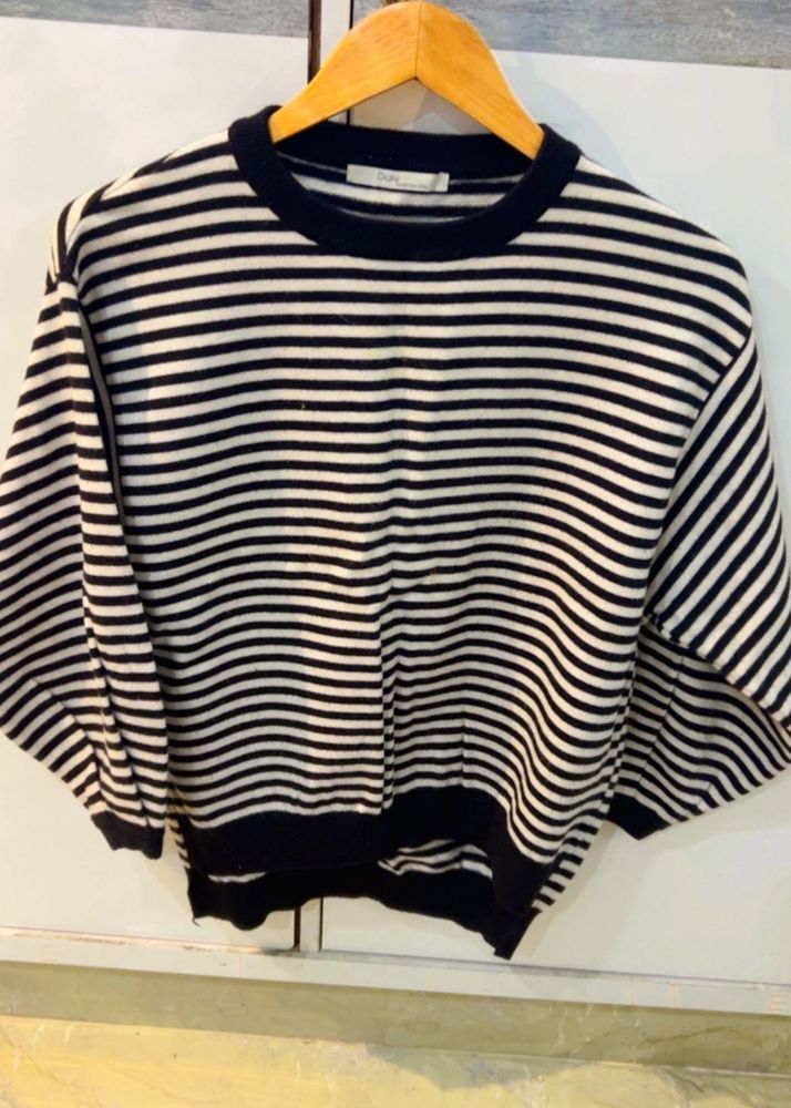 Striped Pullover Sweater