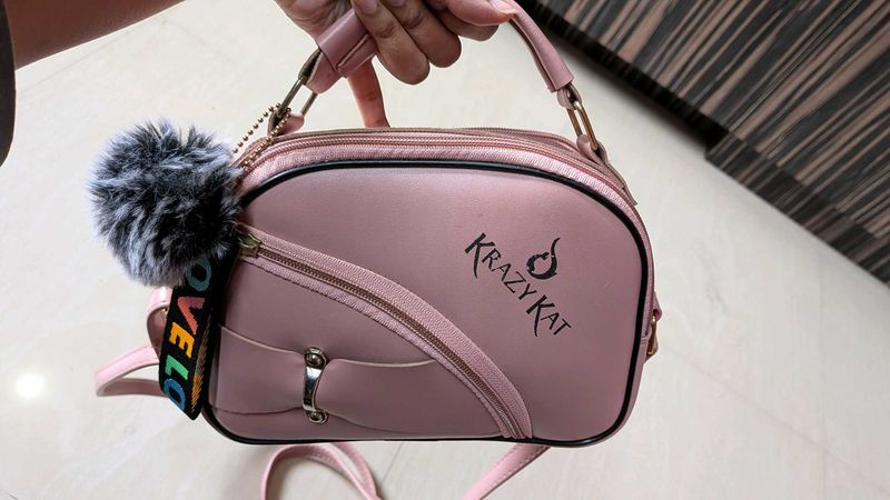 Pink Cross Bodybag