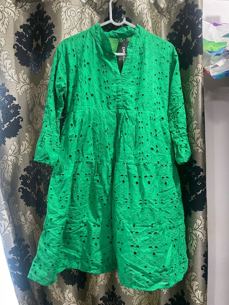 Green Shiflli tunic dress