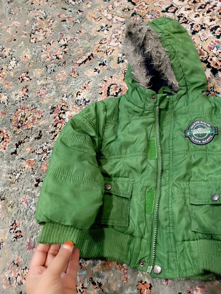 Puffer jacket Girlie Green