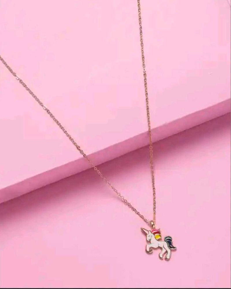 Cute Unicorn Pendant Necklace🦄💫