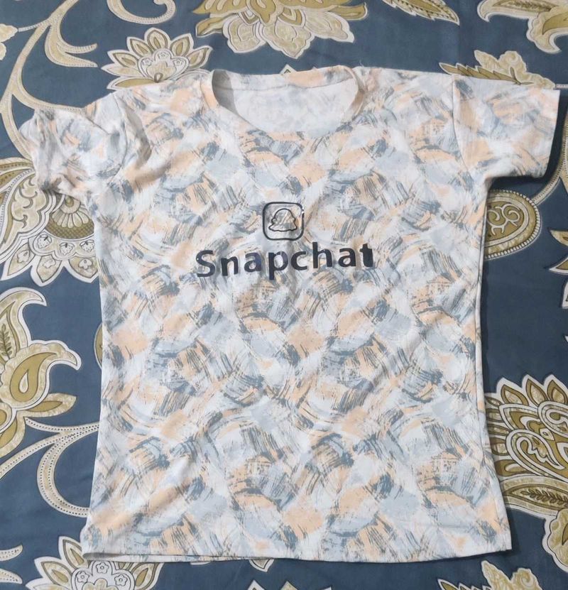 Snapchat Graphic T-shirt
