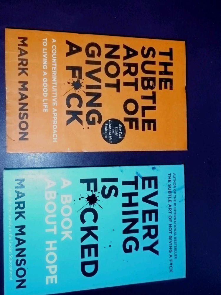 Mark Manson Book Bundle And A children's history