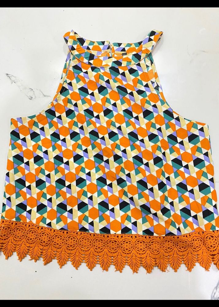 Halter Neck Top from myntra