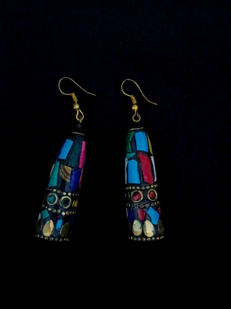 Unique Colorful Dangle Earrings