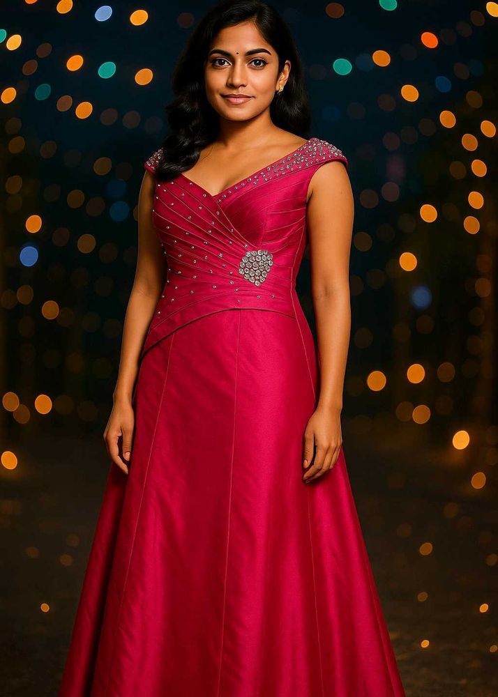 Magenta Party Dress