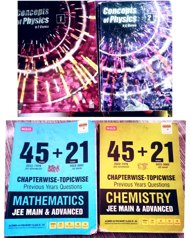 JEE Prep Book Set