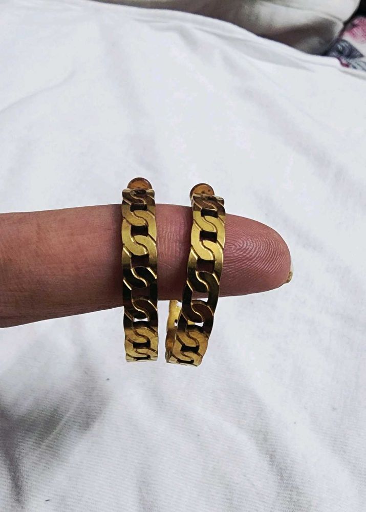 Antitarnish Chain Link Earrings
