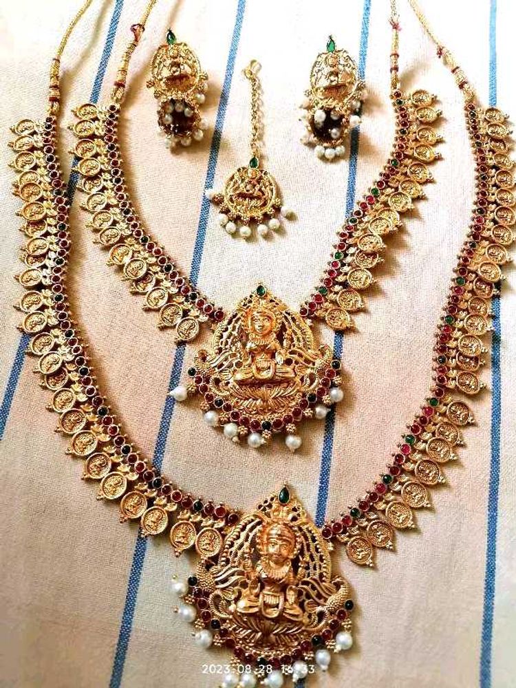 Pure 1 Gram Gold Jewellery Set ( Combo)