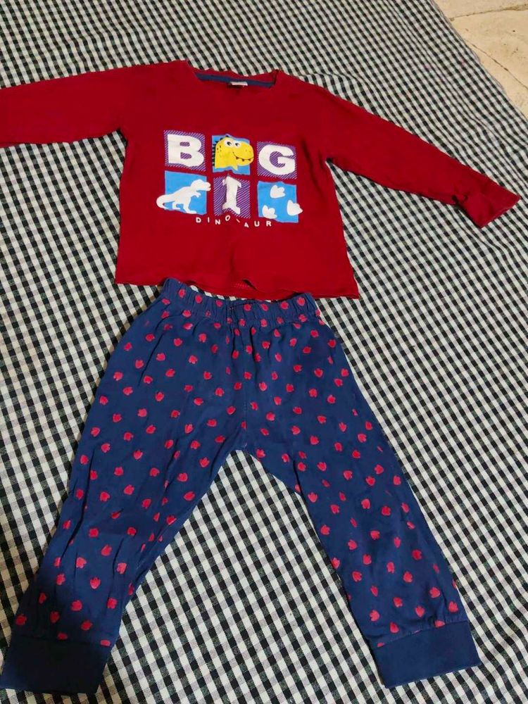 Cute Dino Kids Outfit