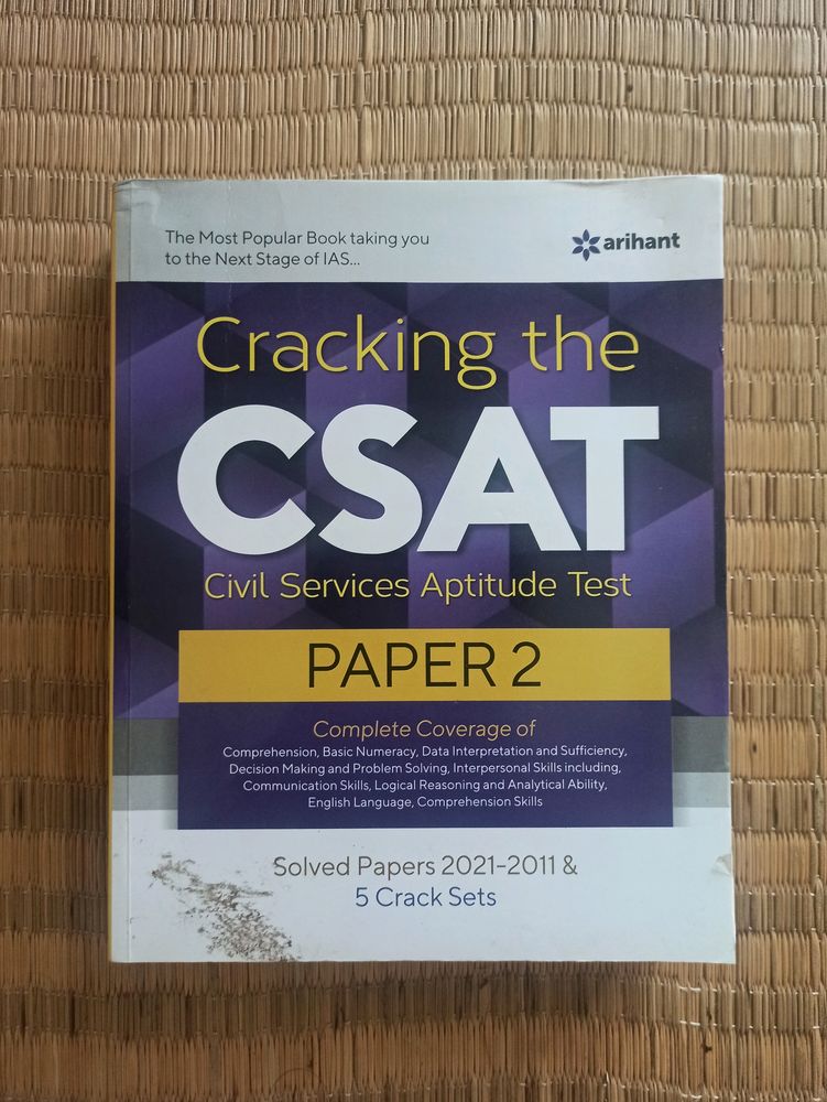 UPSC Book - CSAT Paper