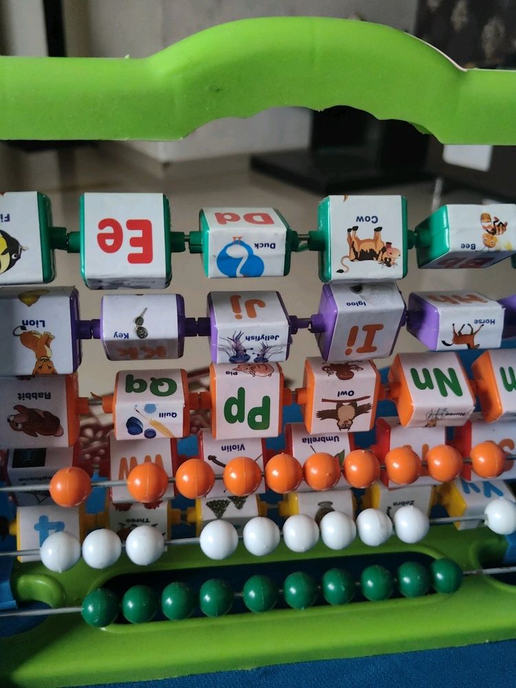 RATNA&#39;S Educational Learning Frame for Kids to Learn Alphabet, Numbers, Counting, Colours (Big)