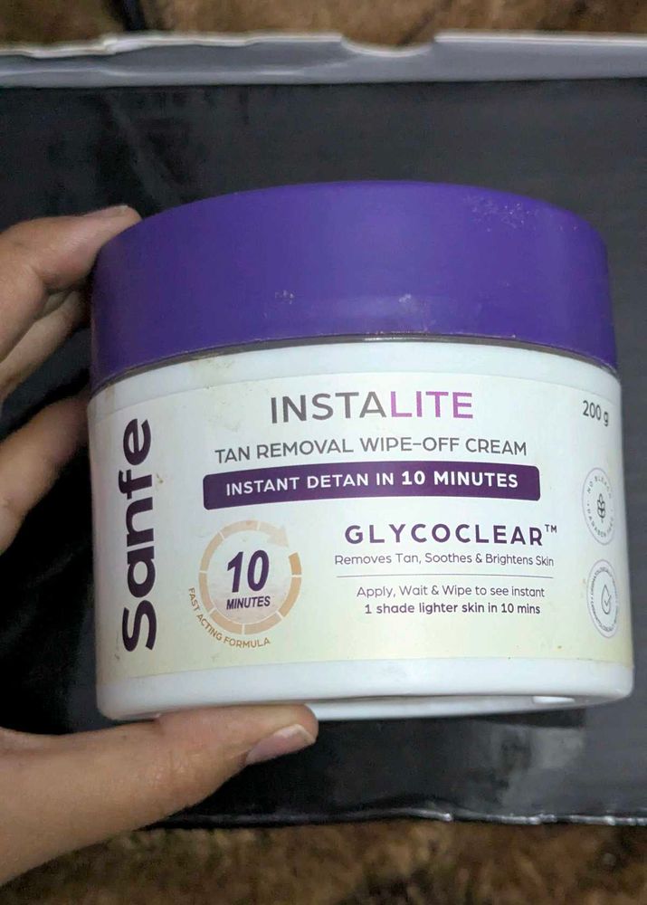 BARGAIN✅ Instalite Wipe Off Detan Body Cream 100gm