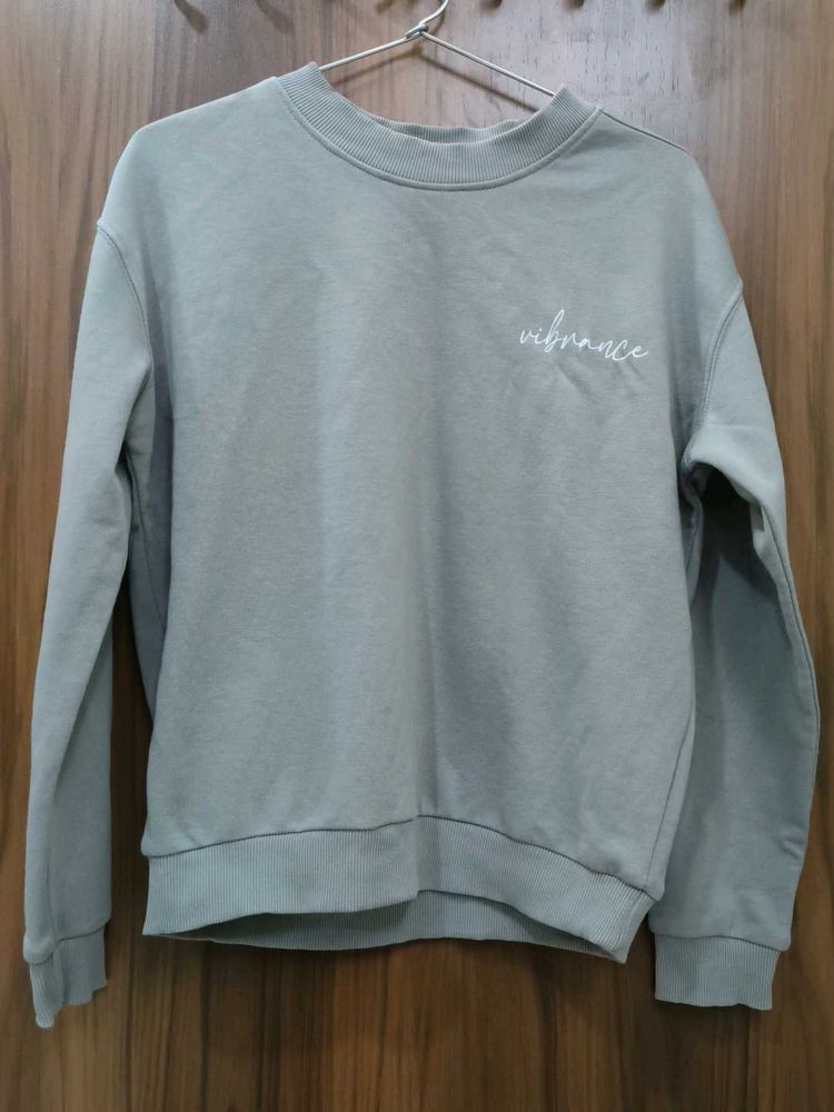 Light Grey Pullover Sweater