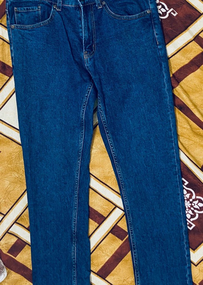 🟦 RedTape Denim Skinny Fit Jeans (30 Waist | 33 L