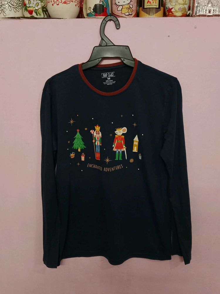 NAP CHIEF Navy Blue Tshirt
