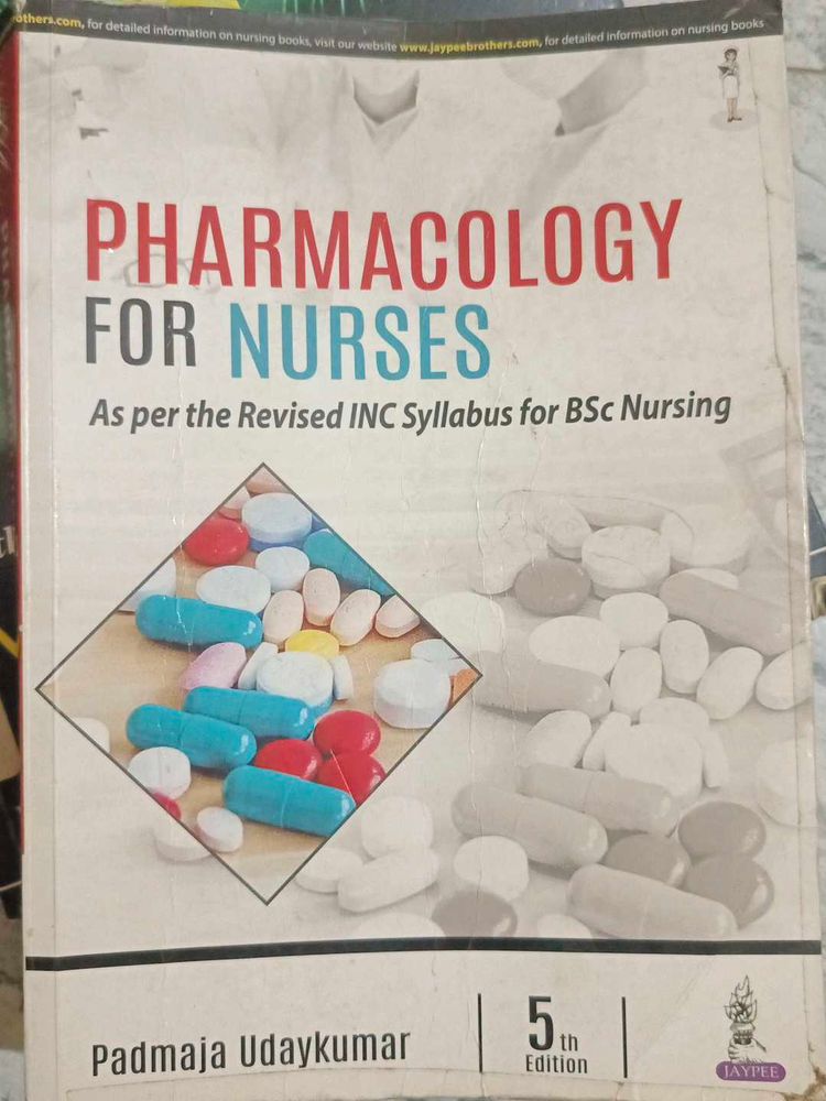 Pharmacology for Nurses