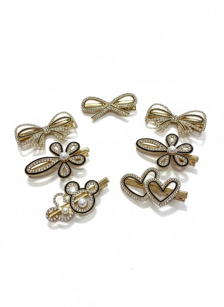 Sparkly Hair Clip Set