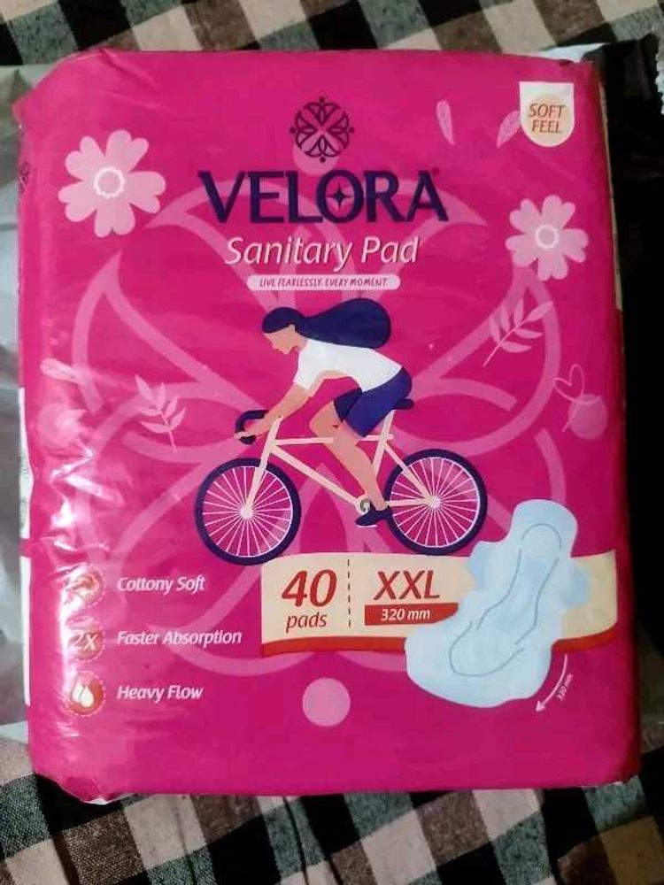 Velora Sanitary Pads - 40 count