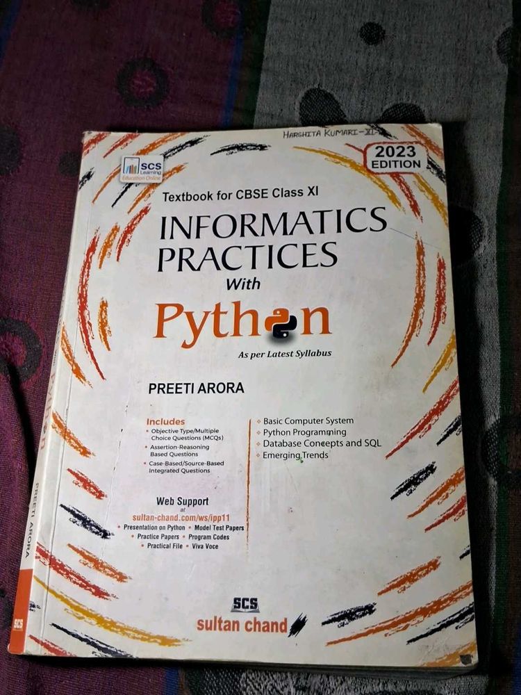 Informatics Practices with Python