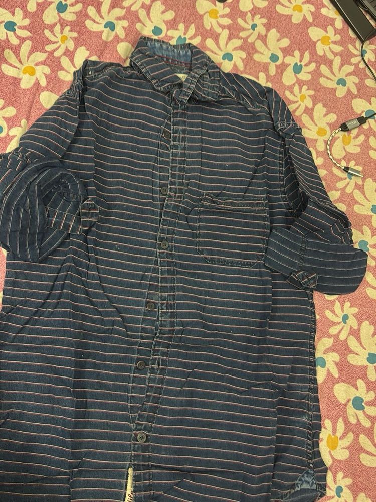 Striped Casual Shirt