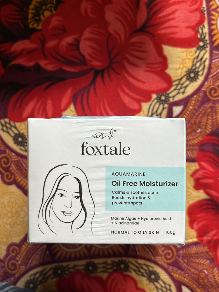 Foxtale Oil Free Moisturizer