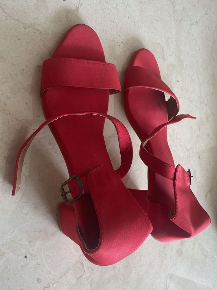 Hot Red High Heels