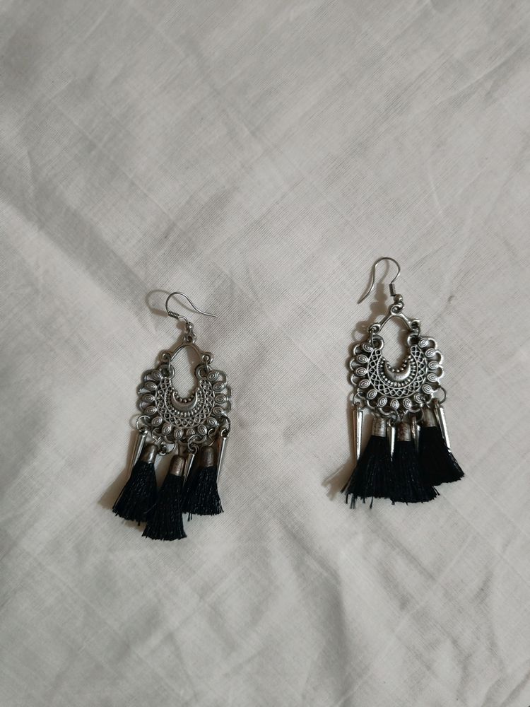 Oxidised Earrings