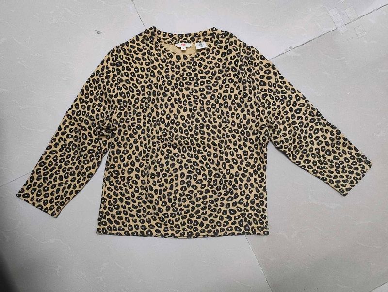 Levi&#39;s Cute Leopard Print Top