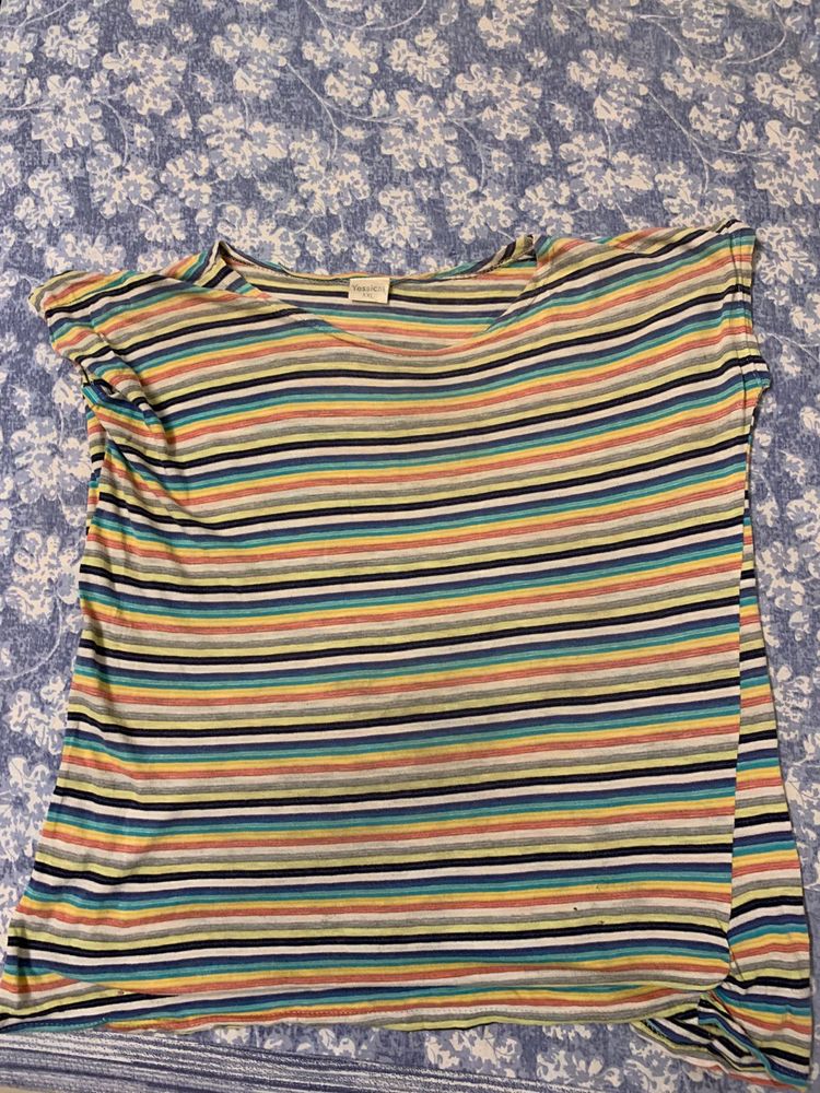 Striped Colorful Top