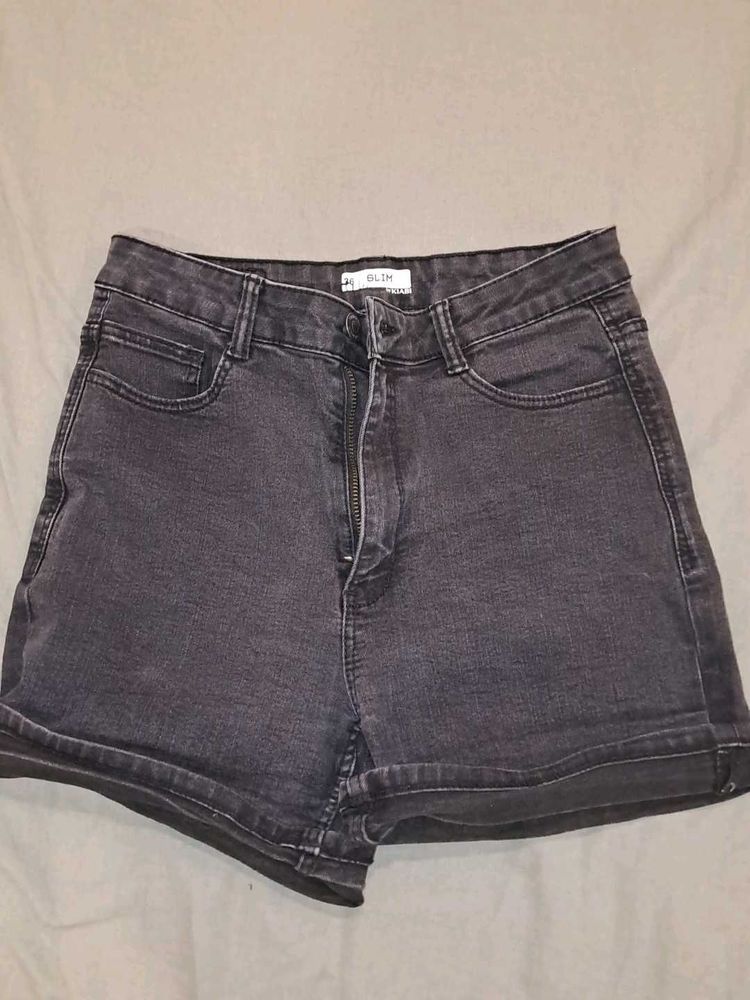 Blach Denim Shorts