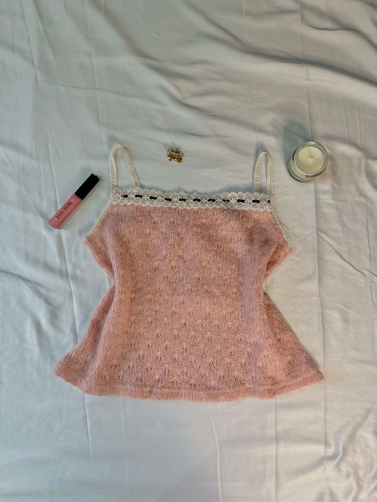 Lace Knit Top
