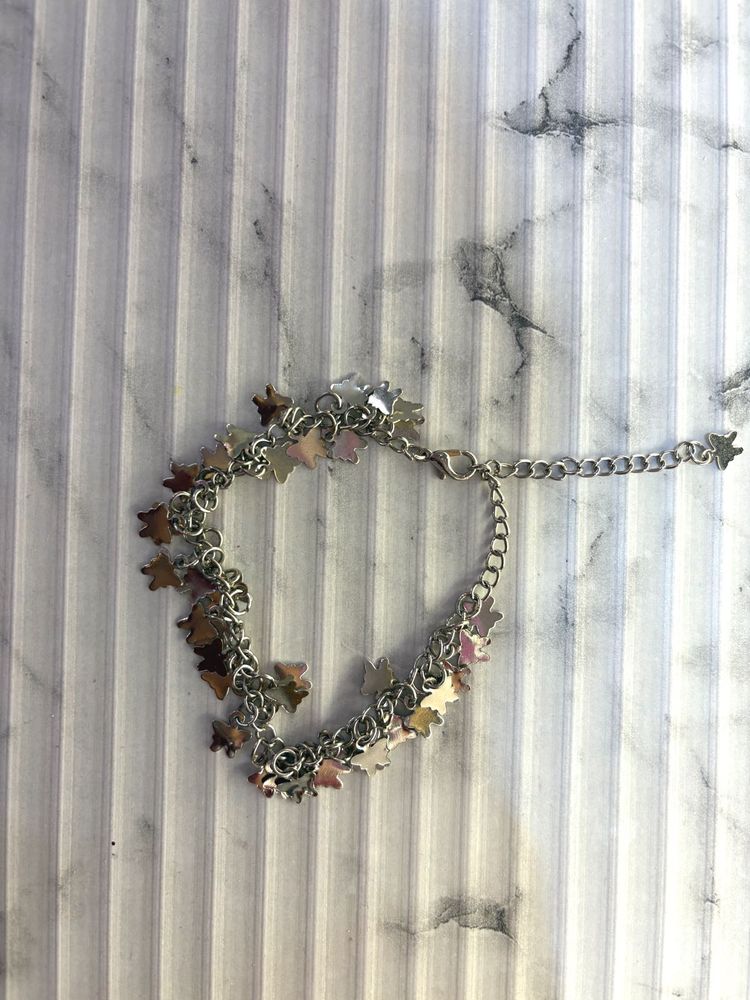 Y2k Butterfly Charm Bracelet
