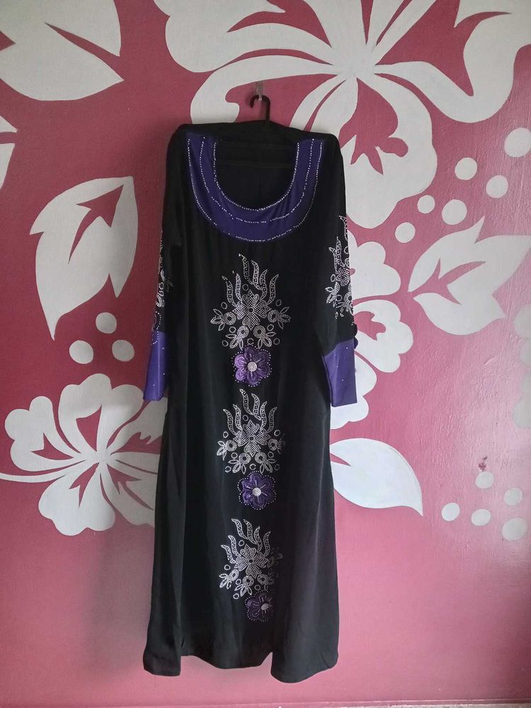 Mahnoor Abaya For Women Size 40 With Shawl